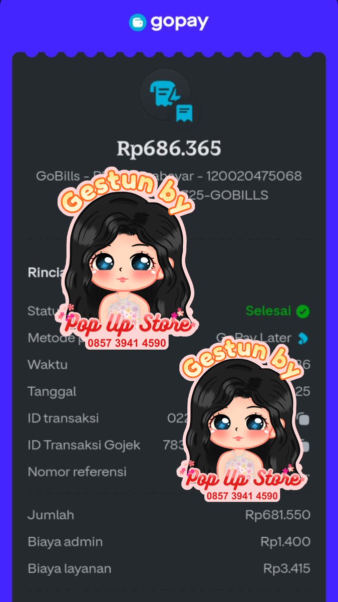 PopUpStore_id's tweet photo. • Gestun kredivo via belanja tiktok
• Gestun gopay later via tagihan  
• Gestun spaylater via token 

#GestunbyPopUp https://t.co/sCDCxSr3uA