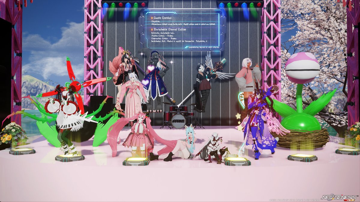 YutaM17276592's tweet photo. #PSO2NGS_SS
昨夜のチムコーデ会SS📸
春をテーマに色々と。
今回はオフビートの皆さんにも参加していただき合同での開催！色々面白いものも見れました！
ありがとうございましたっ🥰 https://t.co/hjfyjPLIGp