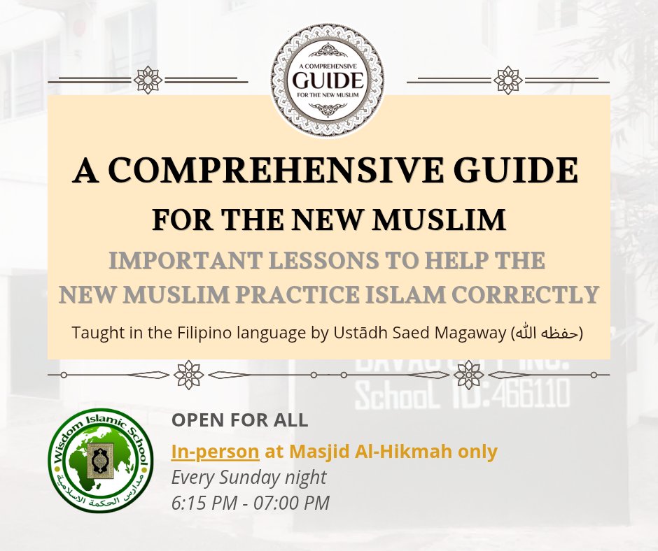 Wisdom Islamic School, Davao City Inc. tweet media