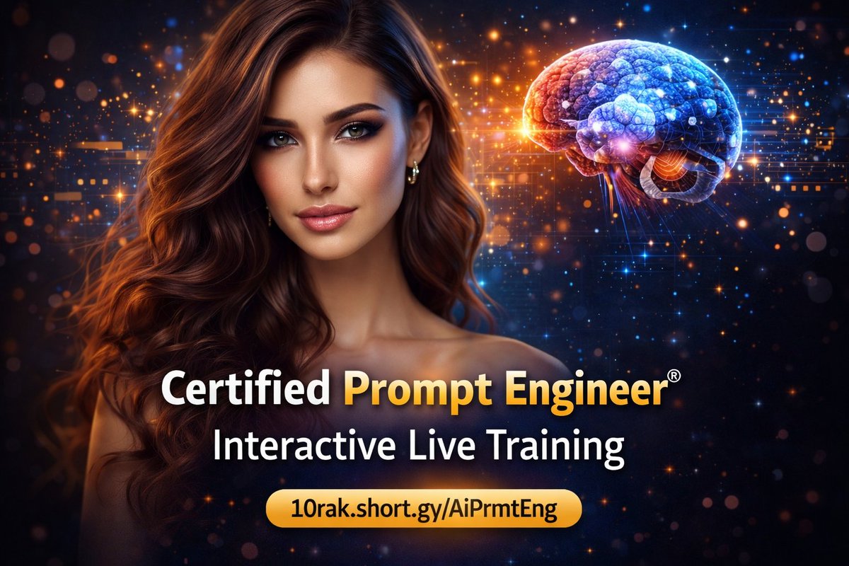 marketkeytech's tweet image. AI isn’t replacing you—someone using AI will.

Master prompt engineering with hands-on live training &amp;amp; real-world case studies.

🎯 Lifetime certification included

Join Now:
👉 10rak.short.gy/AiPrmtEng

#AIJobs #FutureSkills #Upskill
