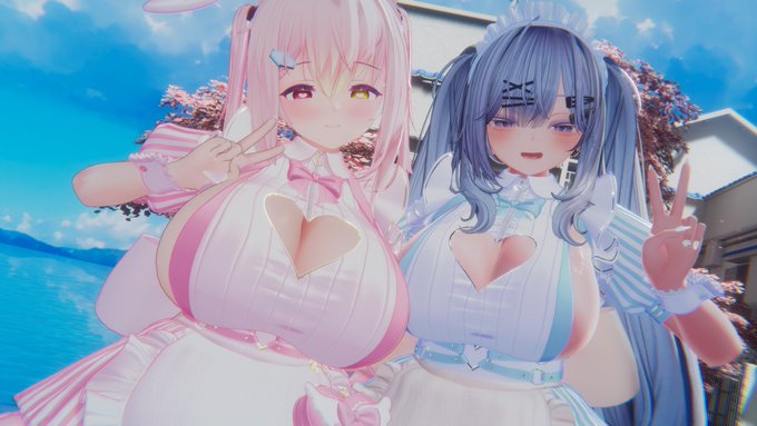 まよかたさんとFrostMaidお揃い! 