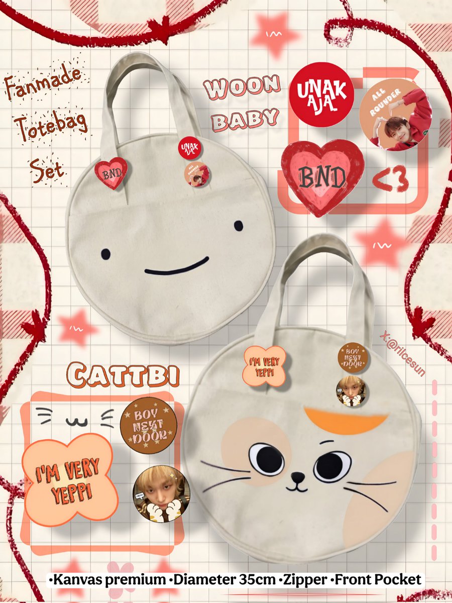 woonan | PO totebag imut tweet media