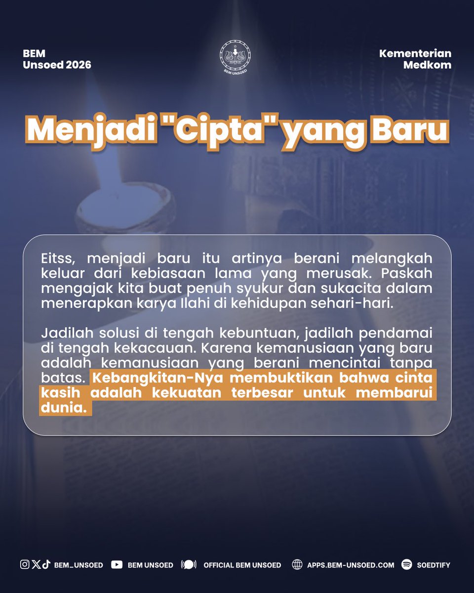 BEM UNSOED 2025 tweet media