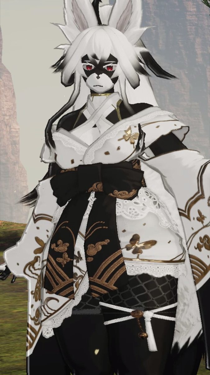 (シャドウバンされた)ケモノが好きで自分もケモノになった元人間黒影 tweet media