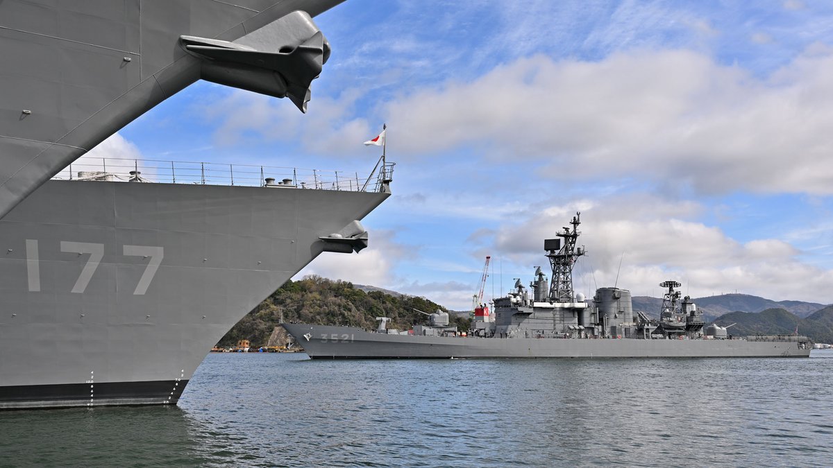 🚢練習艦隊 舞鶴入港⚓️ 練習艦隊が舞鶴に入港！ よう来ちゃったなぁ