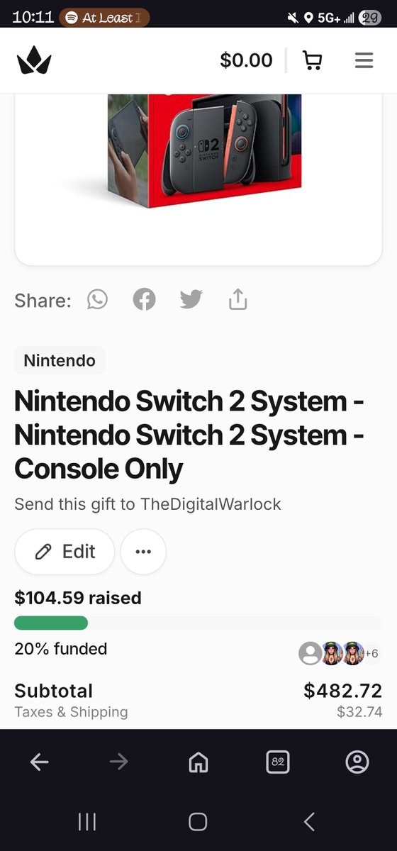 DigitalWarlockTTV {19% funded} tweet media