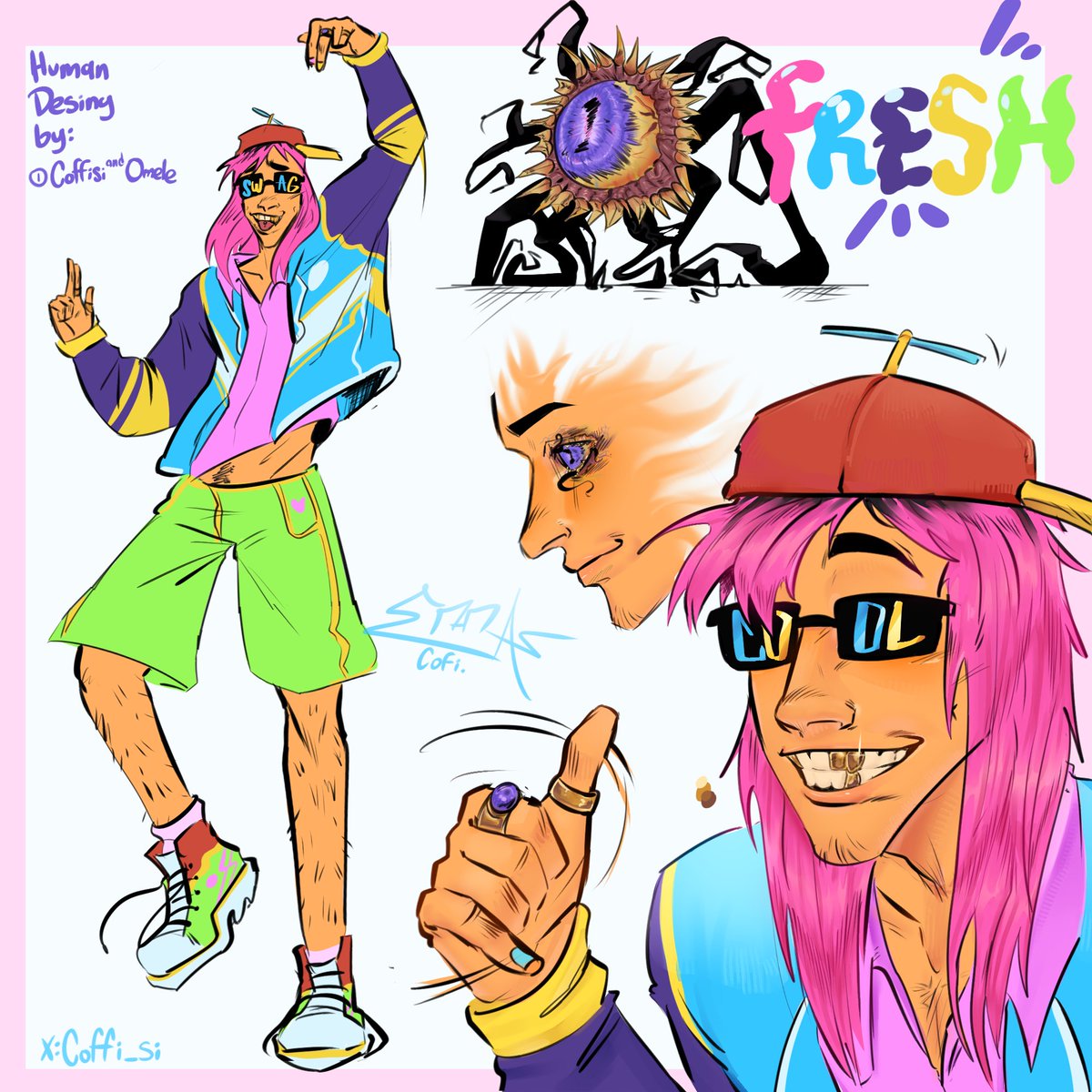 Coffisi's tweet photo. wowow fresh u are so cool (lies) #freshsans #utmv #humanutmv https://t.co/6JS7StpjQD