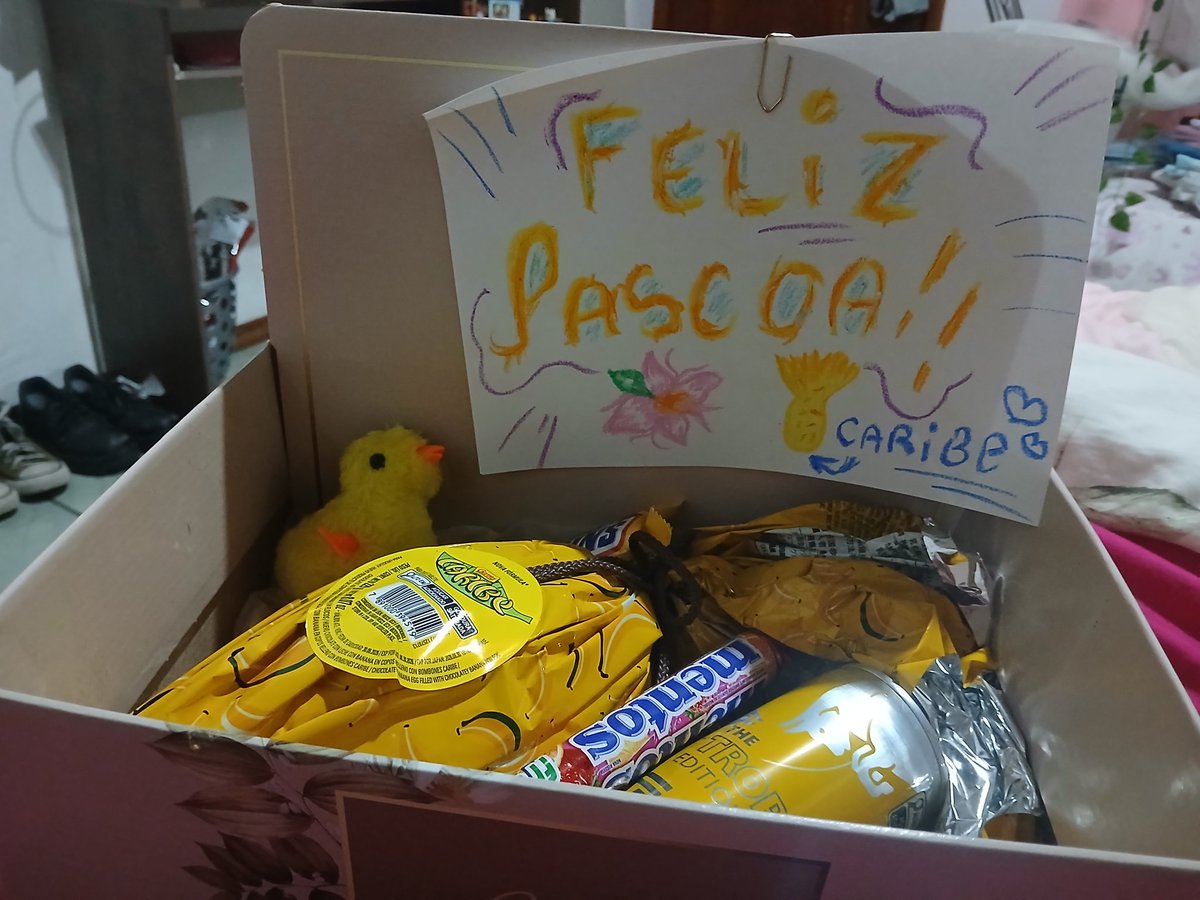 satfedorento's tweet photo. pascoa tropical que a minha namorada me deu!!!! https://t.co/sxNGfJ1gck