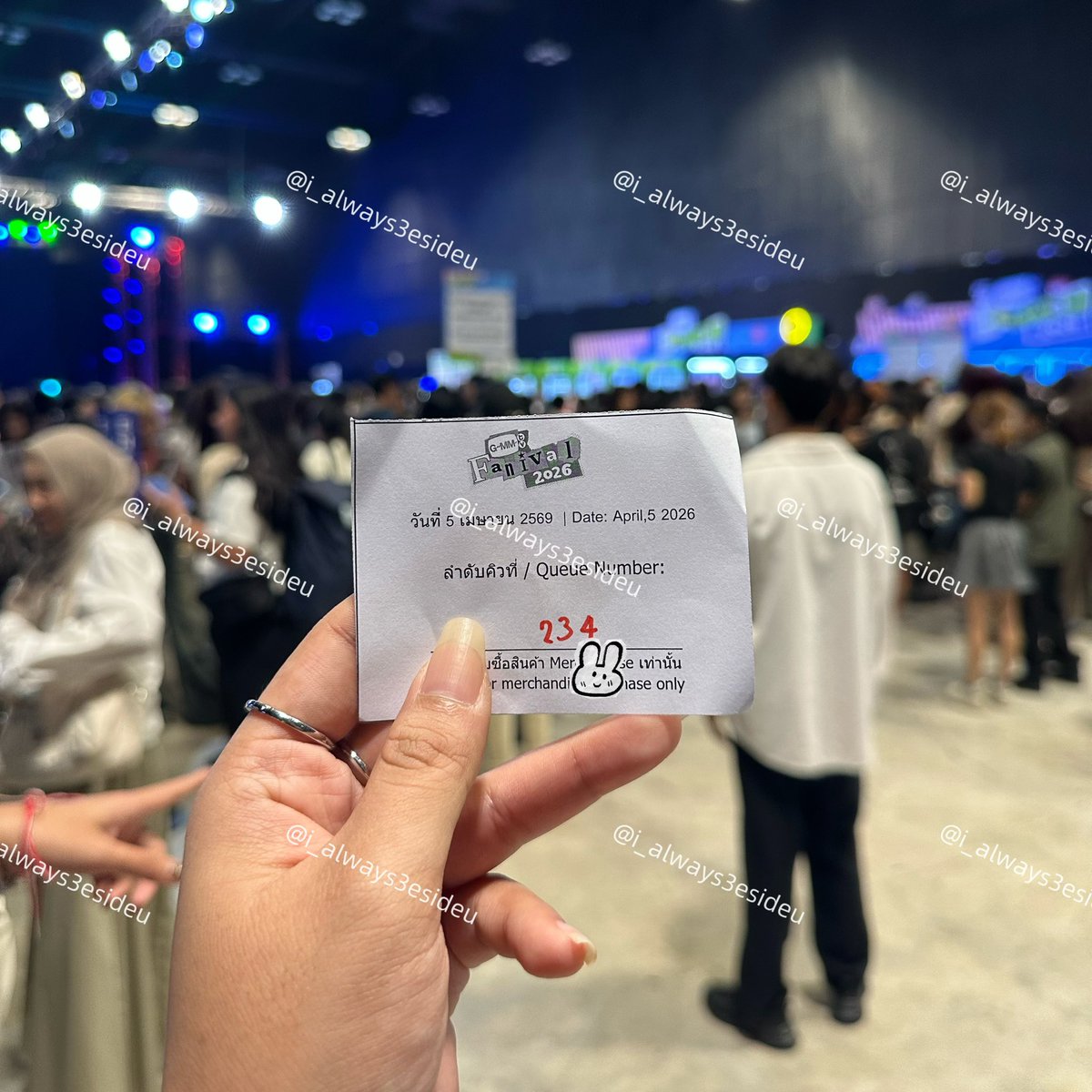 ✨รับหิ้ว #GMMTVFANIVAL2026

• หิ้วฟรี✨คิว Walk-in หน้างานรอบ 5/4
• ลำดับ 23x

✅Random Boy, Girl /Dolls /Pen /Photocard Set/ etc.

❌ไม่ได้คูปอง 

📍นัดรับหน้างาน​ 5, 6
🚛 2 ชิ้นขึ้นไปส่งฟรี
🙇🏻‍♀️สนใจทักเดมได้เลยนะค้า
#ตลาดนัดgmmtv #รับหิ้ว