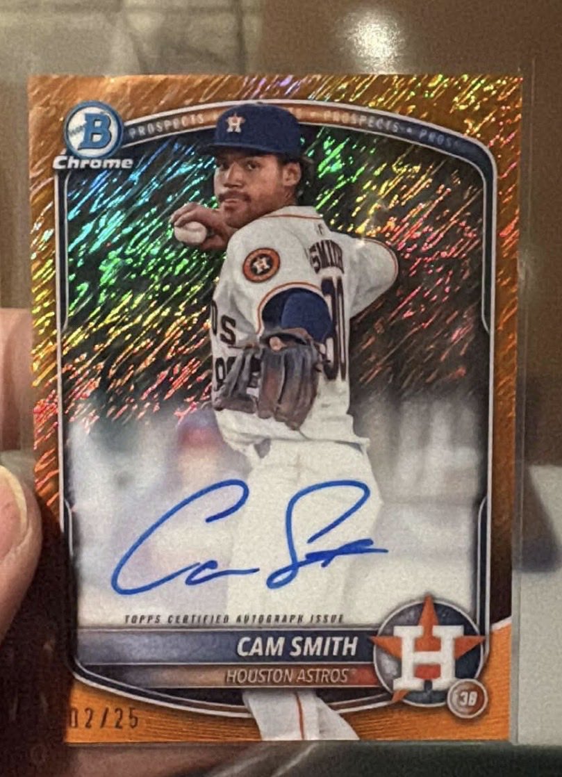 2_cards's tweet photo. Congrats to Isaac and Ben for big hits from 2025 Bowman and 2026 Stars and Stripes. #SUPPORTYOURLCS Topps Panini America https://t.co/EGOTSlDoxK