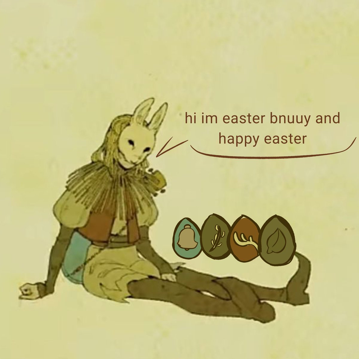louwhiskers_'s tweet photo. harpy easter
each lark has their easter egg https://t.co/j2GzQFAY3L