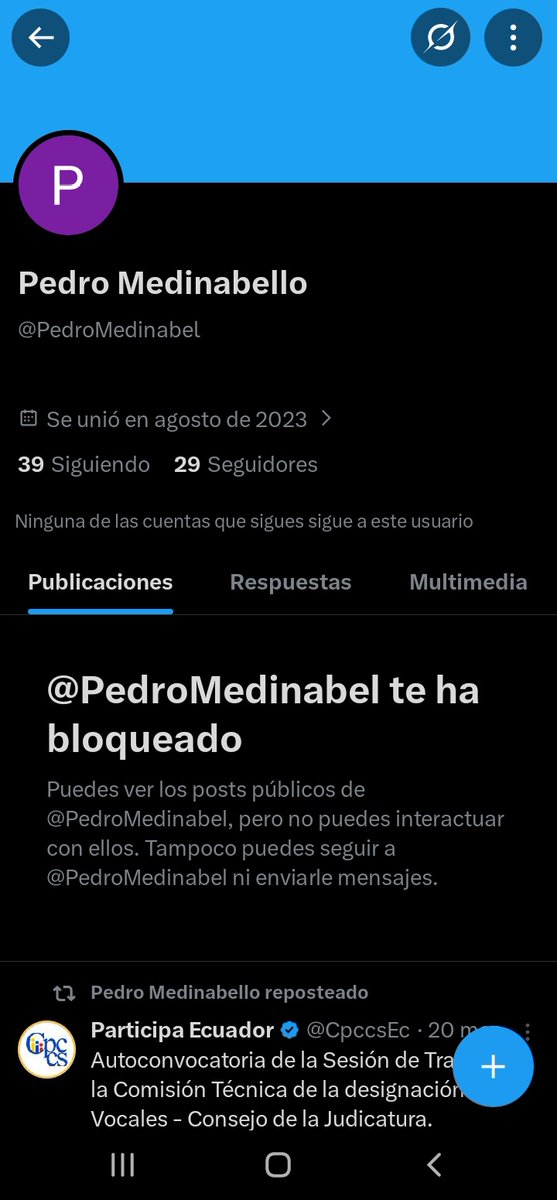 Uyyyy al parecer uno no puede ser neutral xq los borregos se atacan en fin como se quedan sin argumentos y no pueden defender lo evidente te bloquean, típico de esa gente que no ve más allá de su nariz 👃