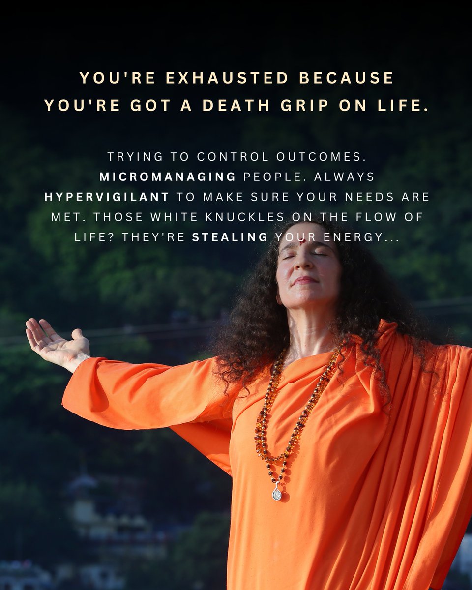 SadhviBhagawati's tweet image. Are you always exhausted? If you feel like you’re running on empty constantly, even if you are getting decent sleep (and you’ve had a medical check up,) read here. You may be sapping your energy in ways other than just late nights.

#tired #exhausted #mentalhealth #energyhealing