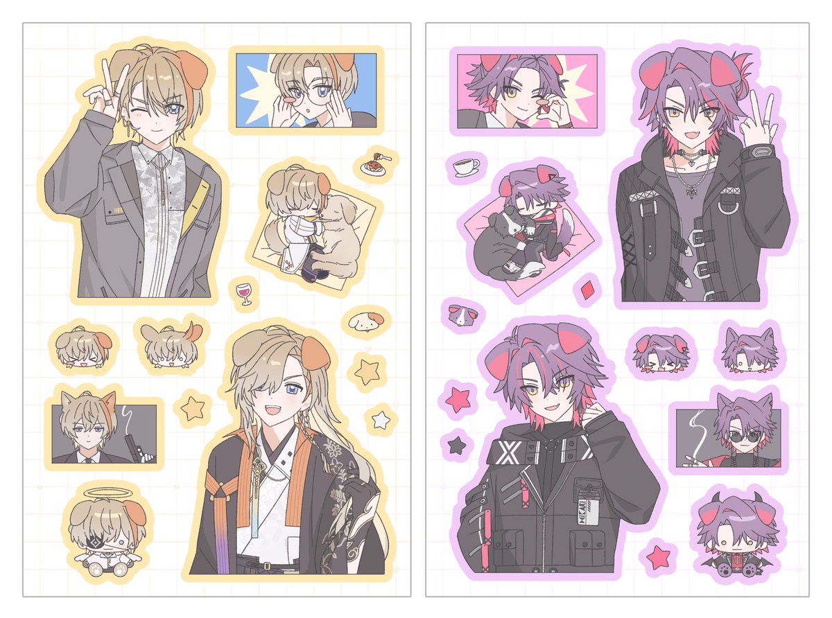 にじそに持っていくZeffiroステッカー✨