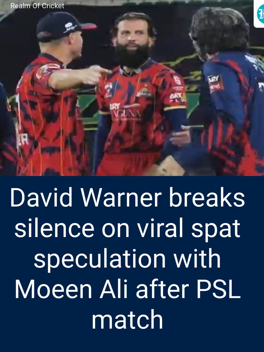 David Warner breaks silence on speculations, responds to social media clip.

#cricket #cricketnews #cricketnews #cricketfans