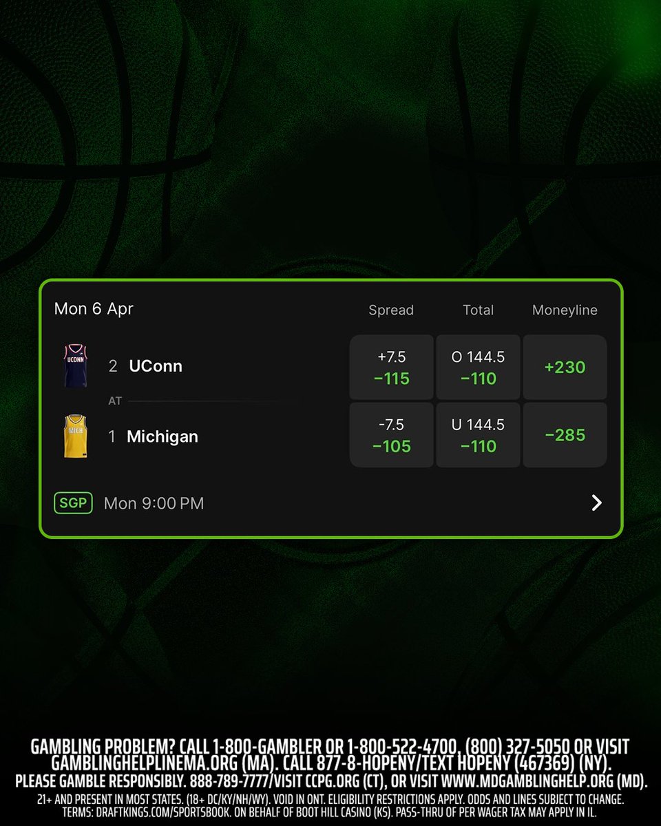 DraftKings Sportsbook tweet media