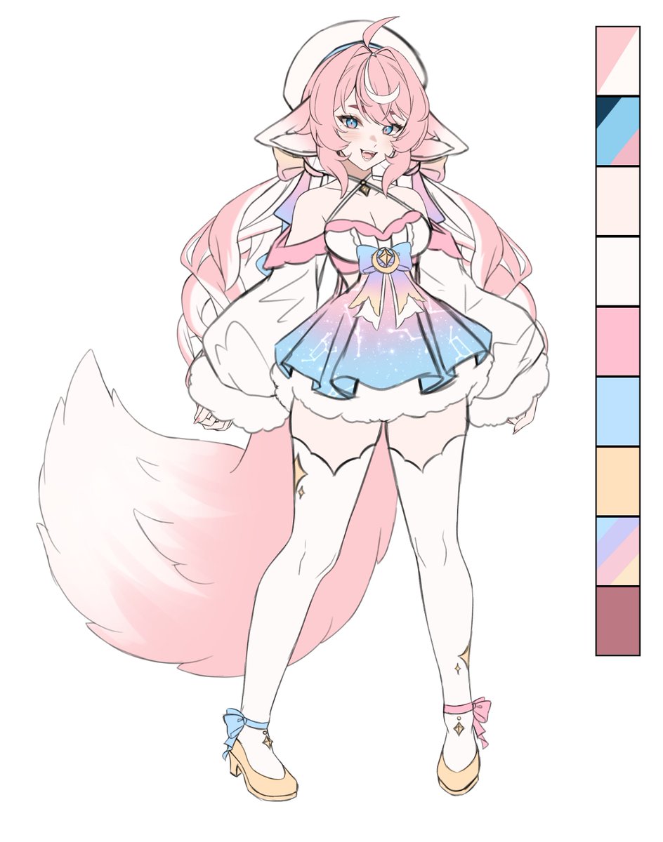 Skyla ☁️✨Vtuber Artist tweet media