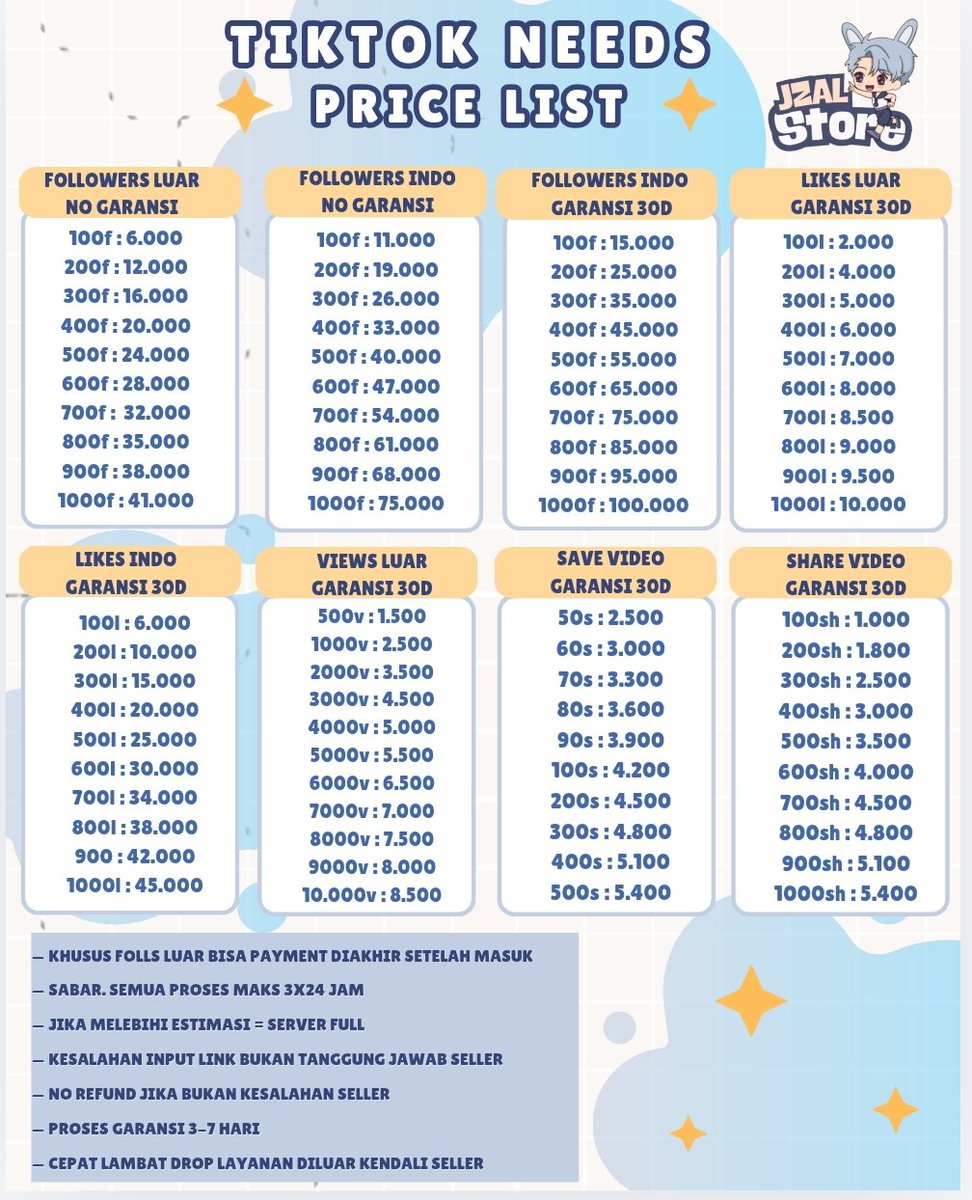 jzal accstore || mt after dm please tweet media