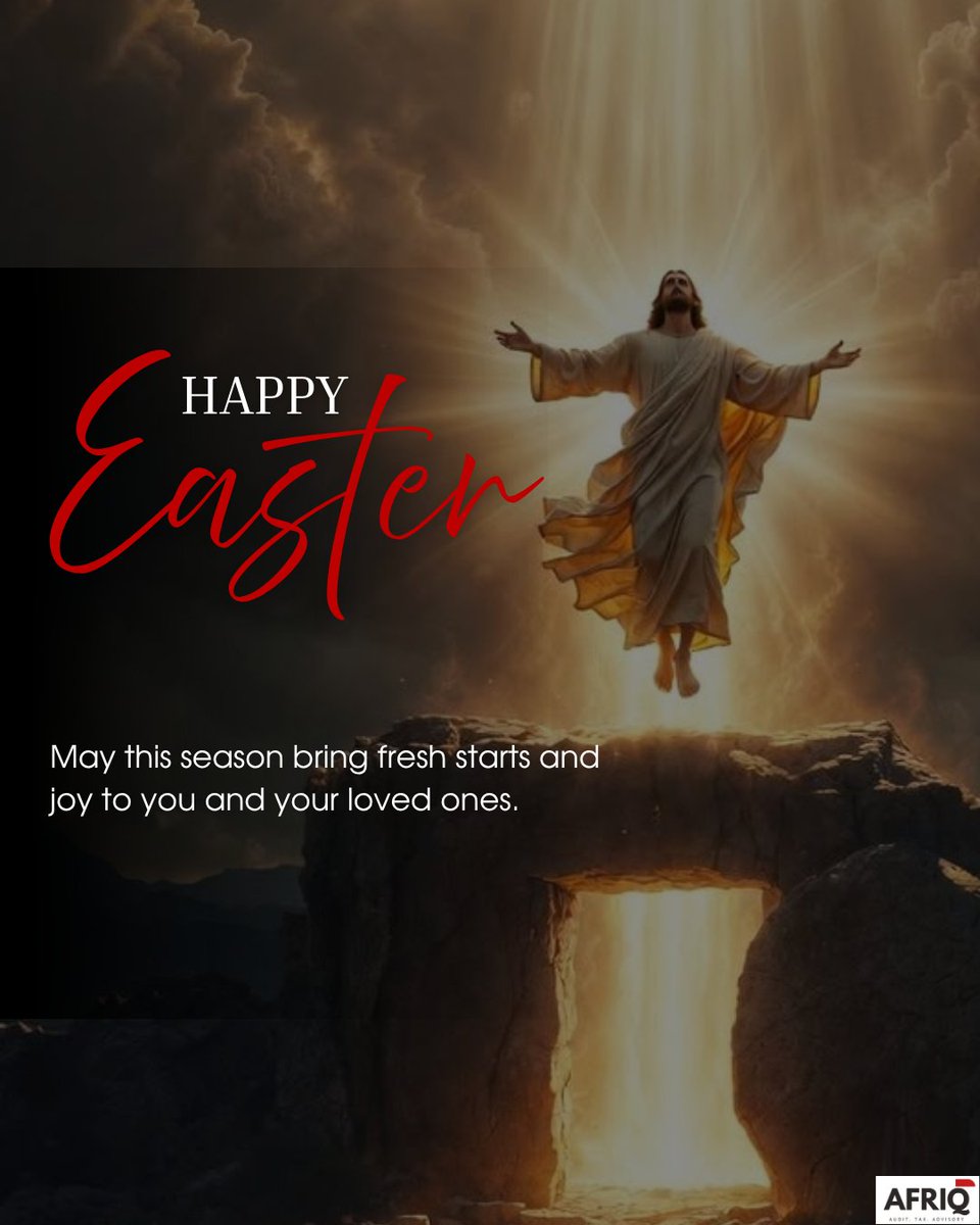 AFRIQ_Consult's tweet photo. Happy Easter! 🌿 
Wishing you a season filled with joy, hope, and fresh starts. May your celebrations be bright and prosperous. 

#Easter #AFRIQ #Tanzania #Easter2026 https://t.co/ZbfFIQeBdy