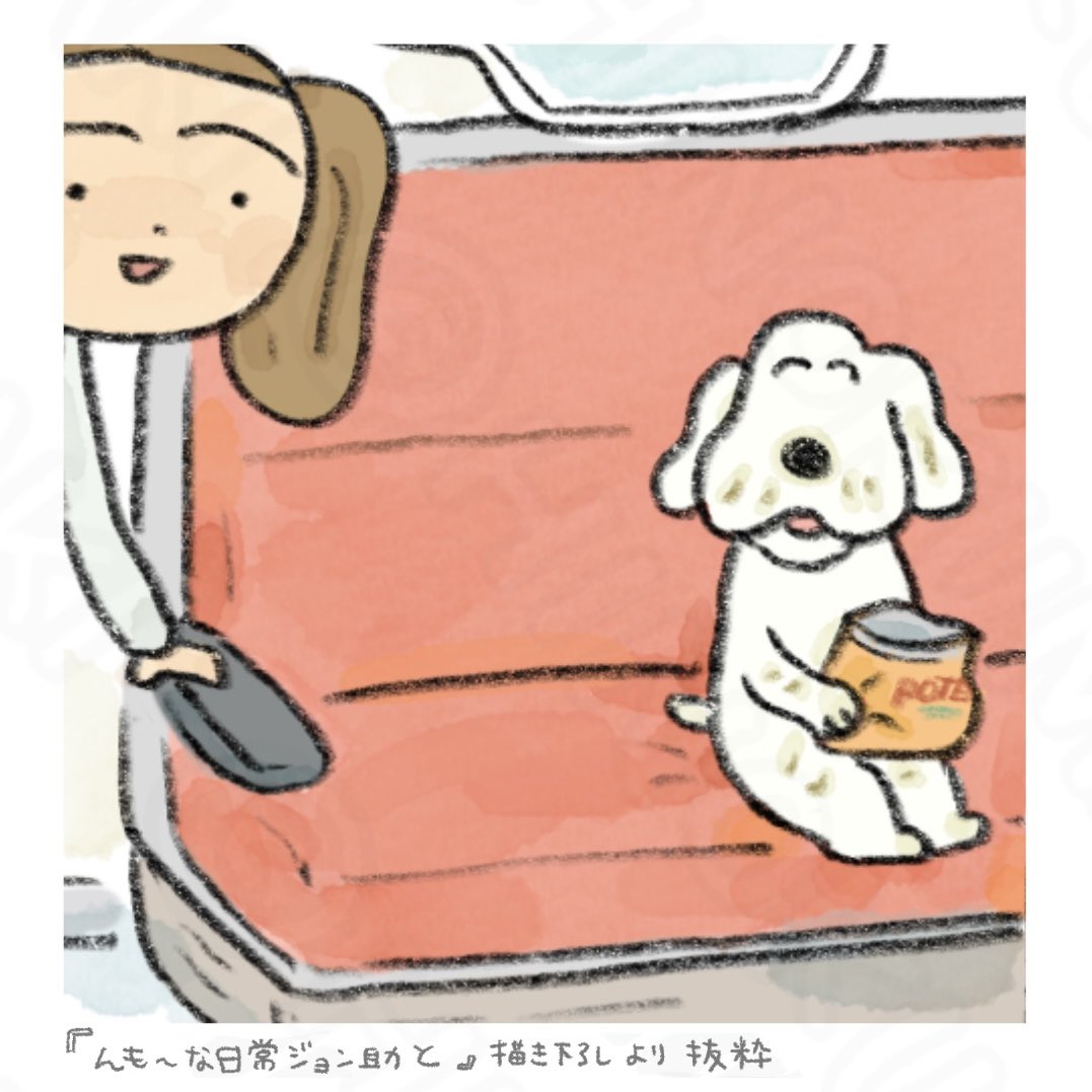 日隈みさき🐶『んも〜な日常 ジョン助と』5/8発売 tweet media