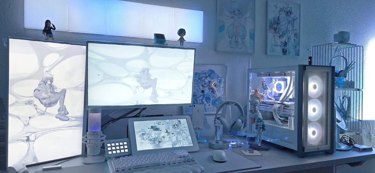 yokiieonline's tweet image. Show me in the replies a part of your room that you're really proud of ! I'll start...
リプで自分の部屋の中で“ここマジ自慢！”ってとこ見せて〜！じゃ、まずは自分からいくね…
#desksetup #pcsetup #gamingsetup #gamingroom