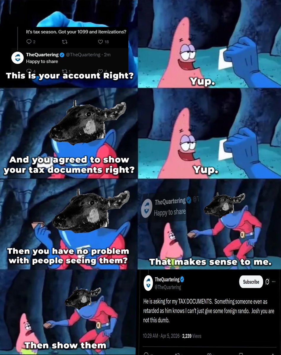 Life imitates art, a quarter of the time