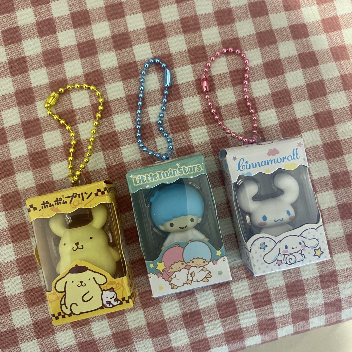 uuscc26's tweet photo. サンリオ
チョコボックス ✩ 交換

【譲】ポムポムプリン🍮
　　キキ🩵
　　シナモロール🤍シークレットver

【求】ハローキティ
　　ポチャッコ
　　ララ（上から優先で探してます）

郵便希望です📮
できればまとめて交換できる方
優先したいので返信に時間かかる
かもしれません🙇🏻‍♀️ https://t.co/TfF2q0iMfA