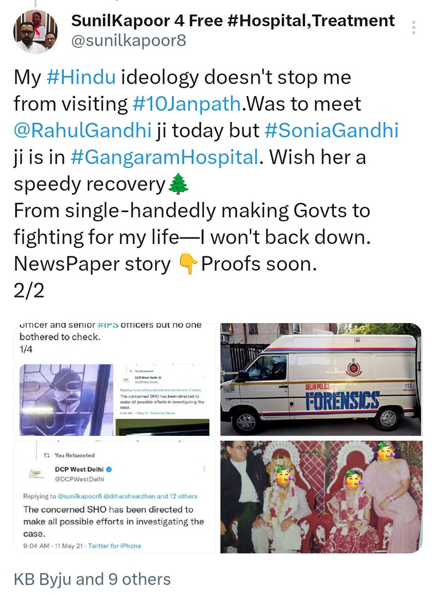 SunilKapoor 4 Free #Hospital,Treatment tweet media