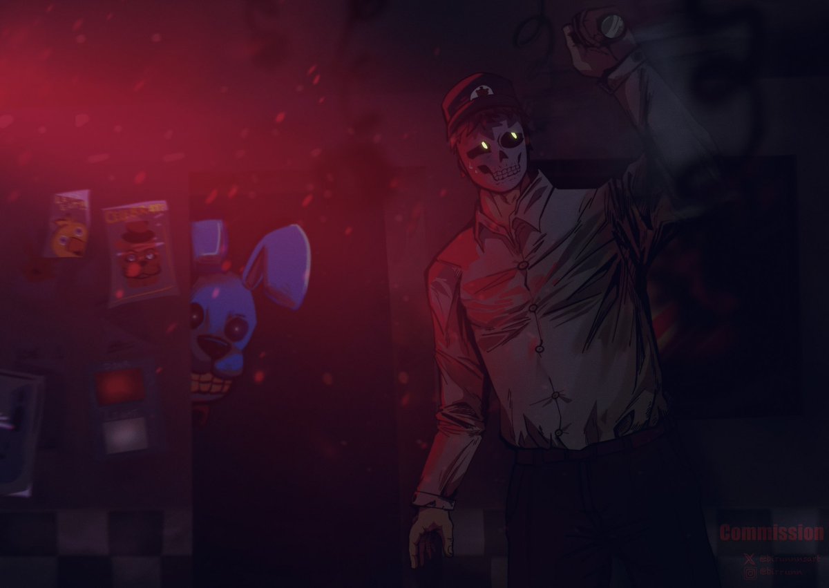 “CMON TURN ONNNN!!”
Fnaf commission for <a href="/Skeleton_Boi_/">Skeletonboi</a>