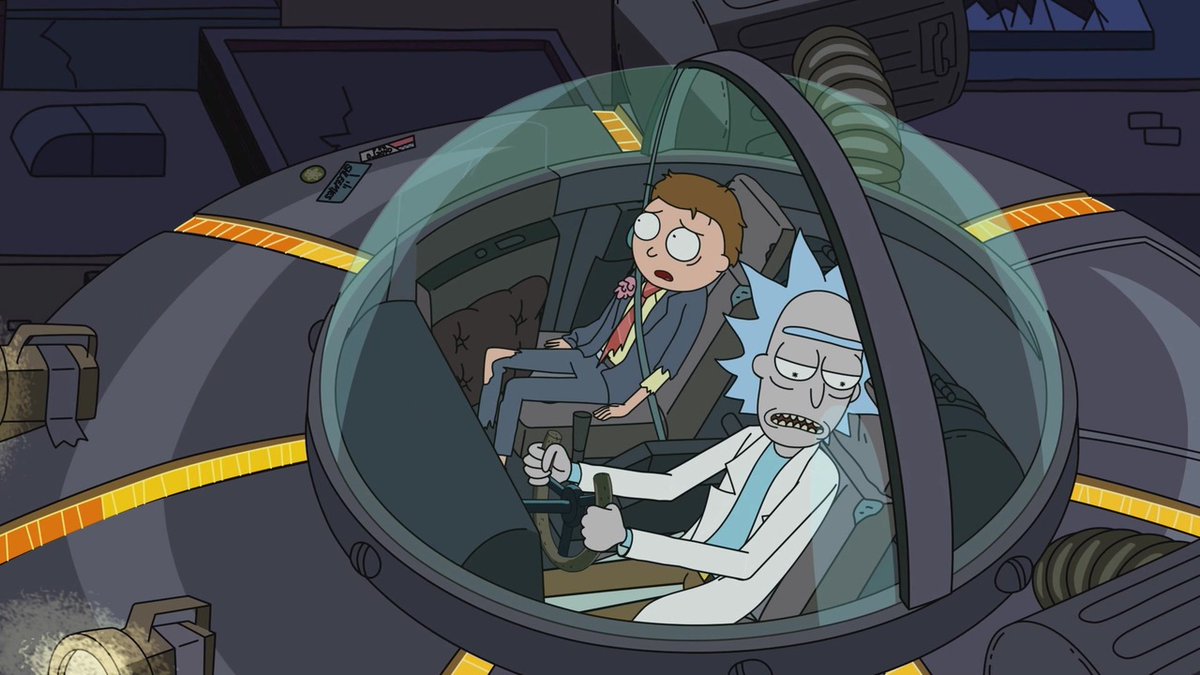 only RICK & MORTY tweet media