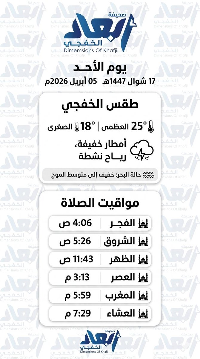 أبعاد الخفجي tweet media