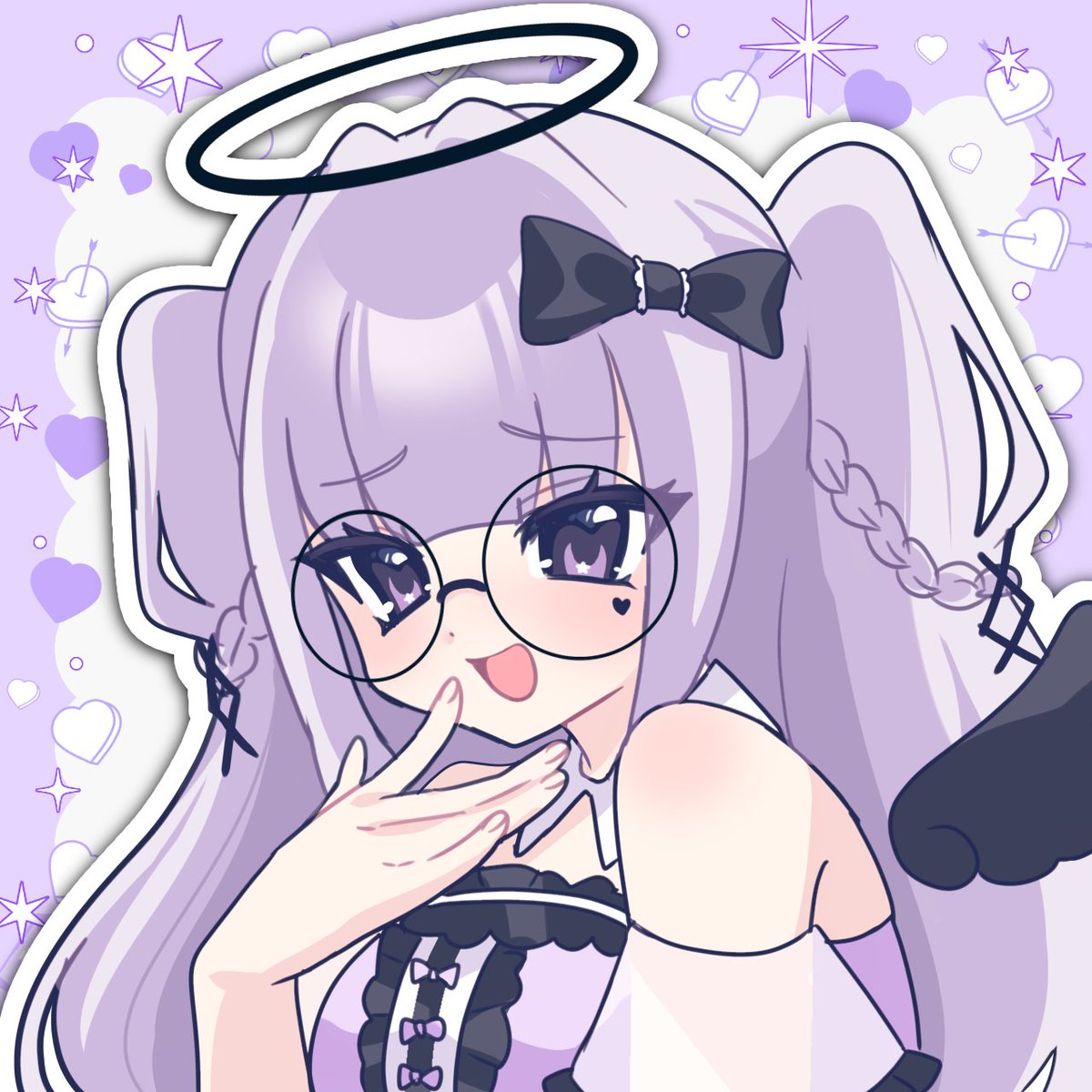 cheruboki's tweet photo. i think it's about time i reintroduce myself. im cherub, a guardian angel who fell from grace after failing to protect her human ♡ https://t.co/txNzUOUlbe