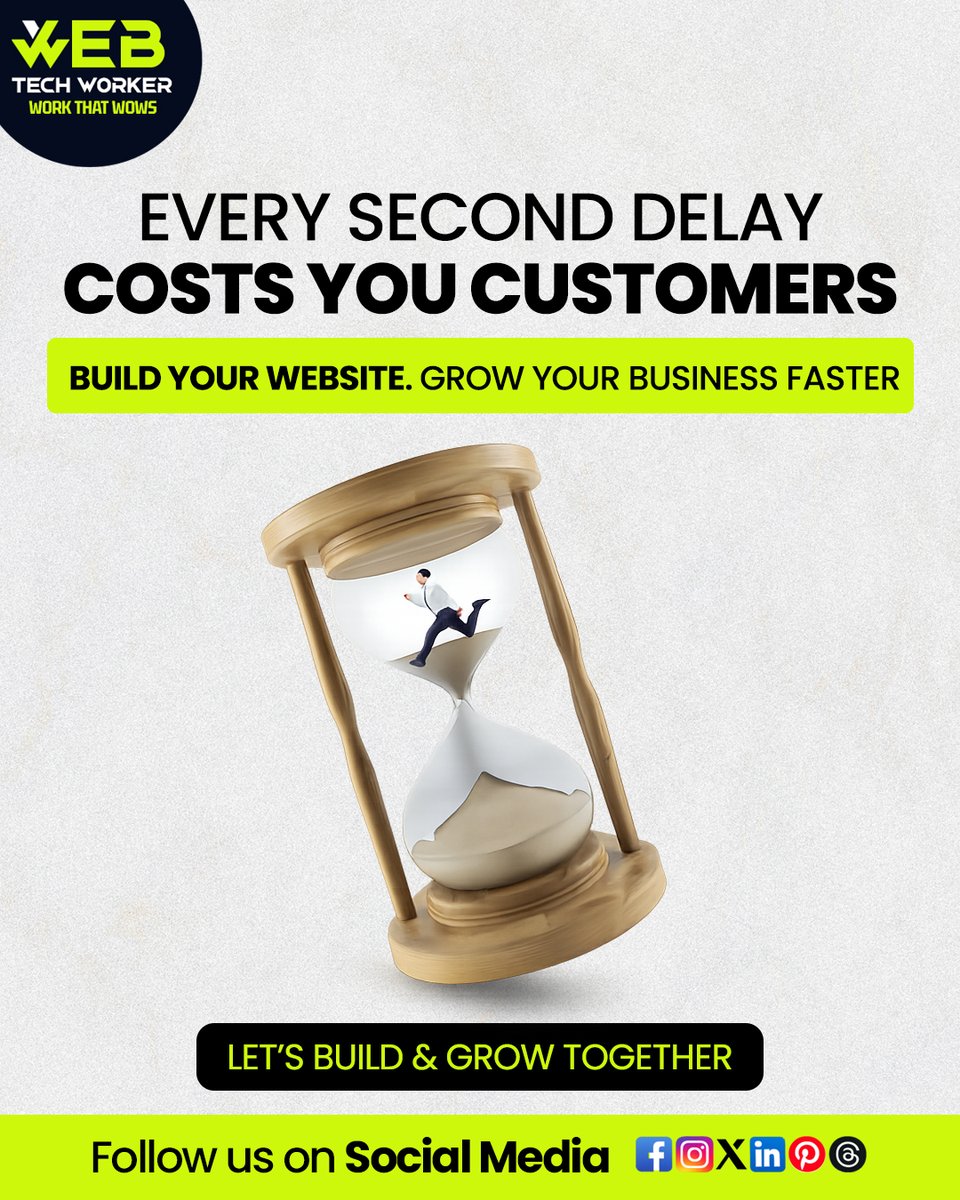 webtechworker's tweet image. Turn Time Into Growth, Not Loss

At Web Tech Worker, we help you create websites that not only look great but perform even better. Let’s grow your business together 🚀

#WebDesign #WebTechWorker #GrowYourBusiness #FastWebsite #UIUXDesign #MarketingStrategy #SmallBusiness