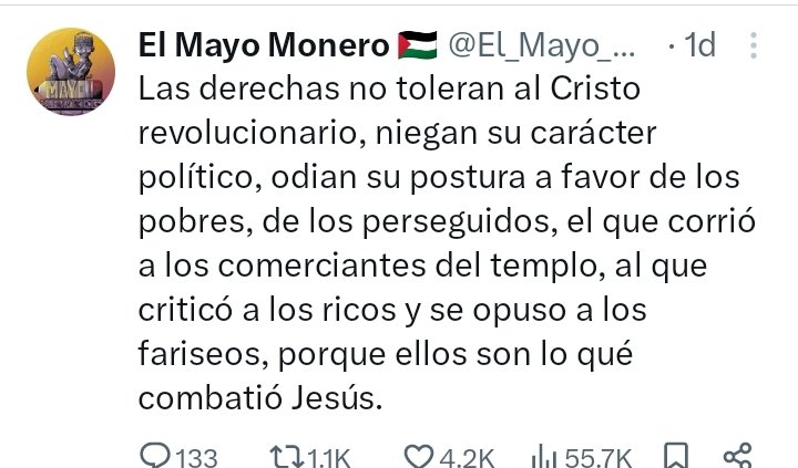 Si eres de los zurdos como <a href="/El_Mayo_Monero/">El Mayo Monero 🇵🇸</a> que creen que izquierda es defender pobres y derecha es defender ricos, tienes el nivel intelectual de un babuino.

Monero pendejo el día que quieras te doy lecciones.