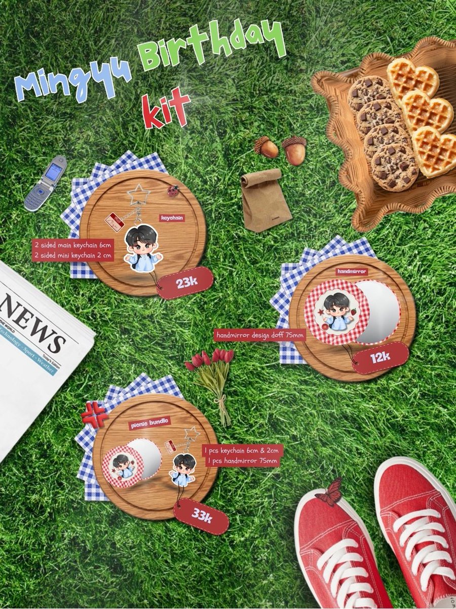 yuki ☆ mingyu birthday kit 📌 tweet media