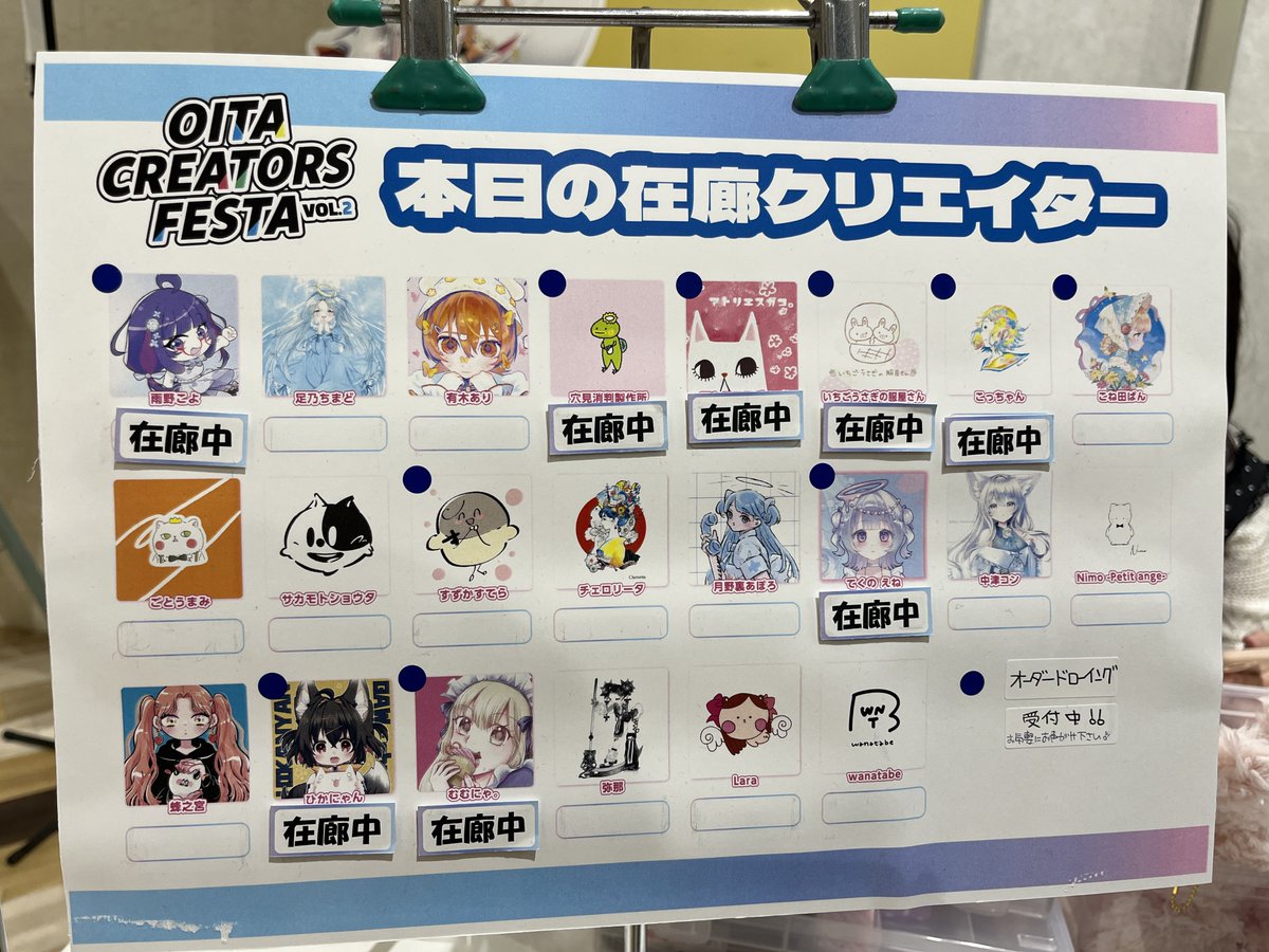 OITA CREATORS FESTA vol.2 tweet media