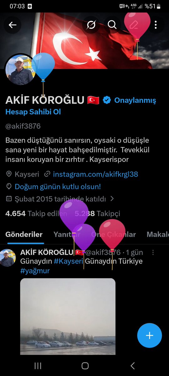 AKİF KÖROĞLU 🇹🇷 tweet media