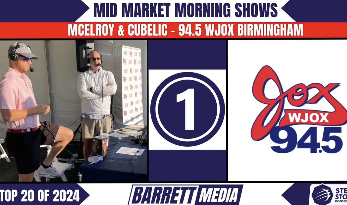 McElroy and Cubelic in the Morning tweet media