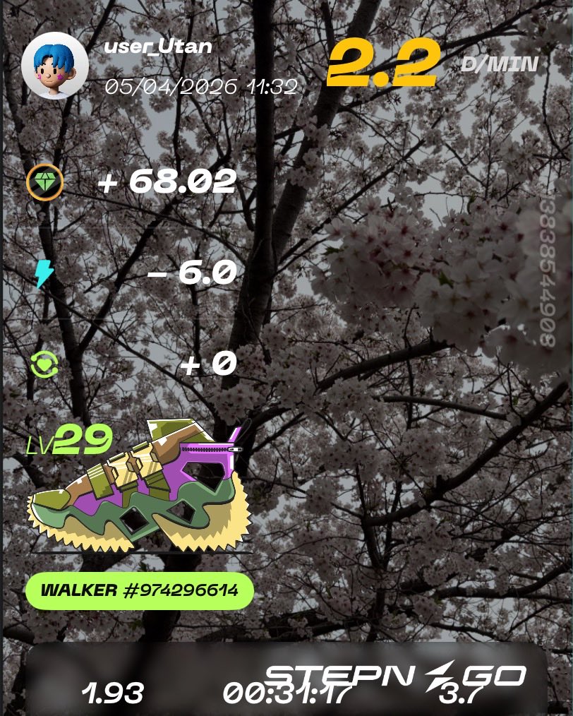 うーたん【庶民で凡人で会社員なSTEPNerで散歩士👟クレーンゲーマー】 tweet media