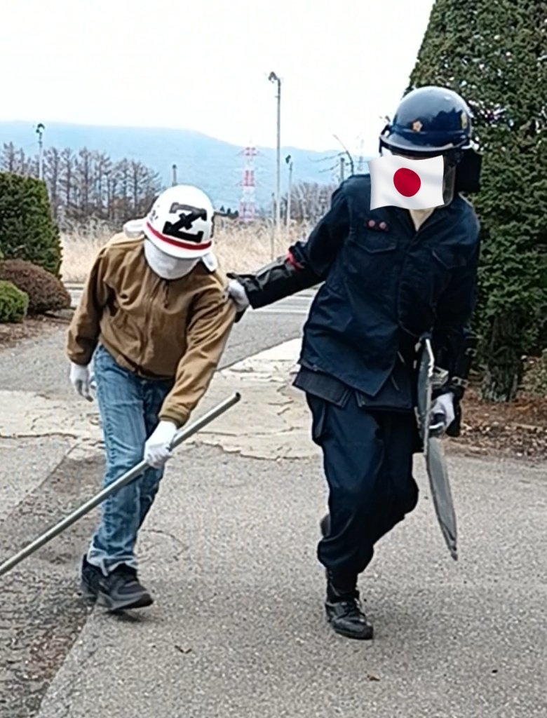 「警備」|tuzimoto✌️₍ ᐢ. ̫ .ᐢ ₎✌️/多忙のイラスト