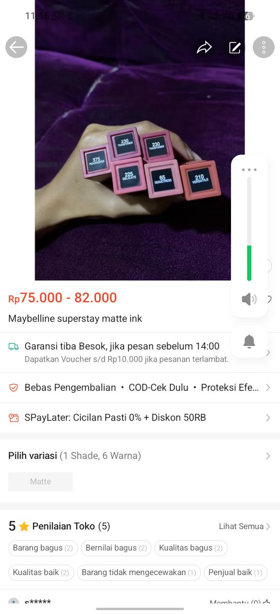 dvnavn's tweet photo. @tinaisyah ini kak, vinylnya shade 62 https://t.co/3XyJkUv3Ax
