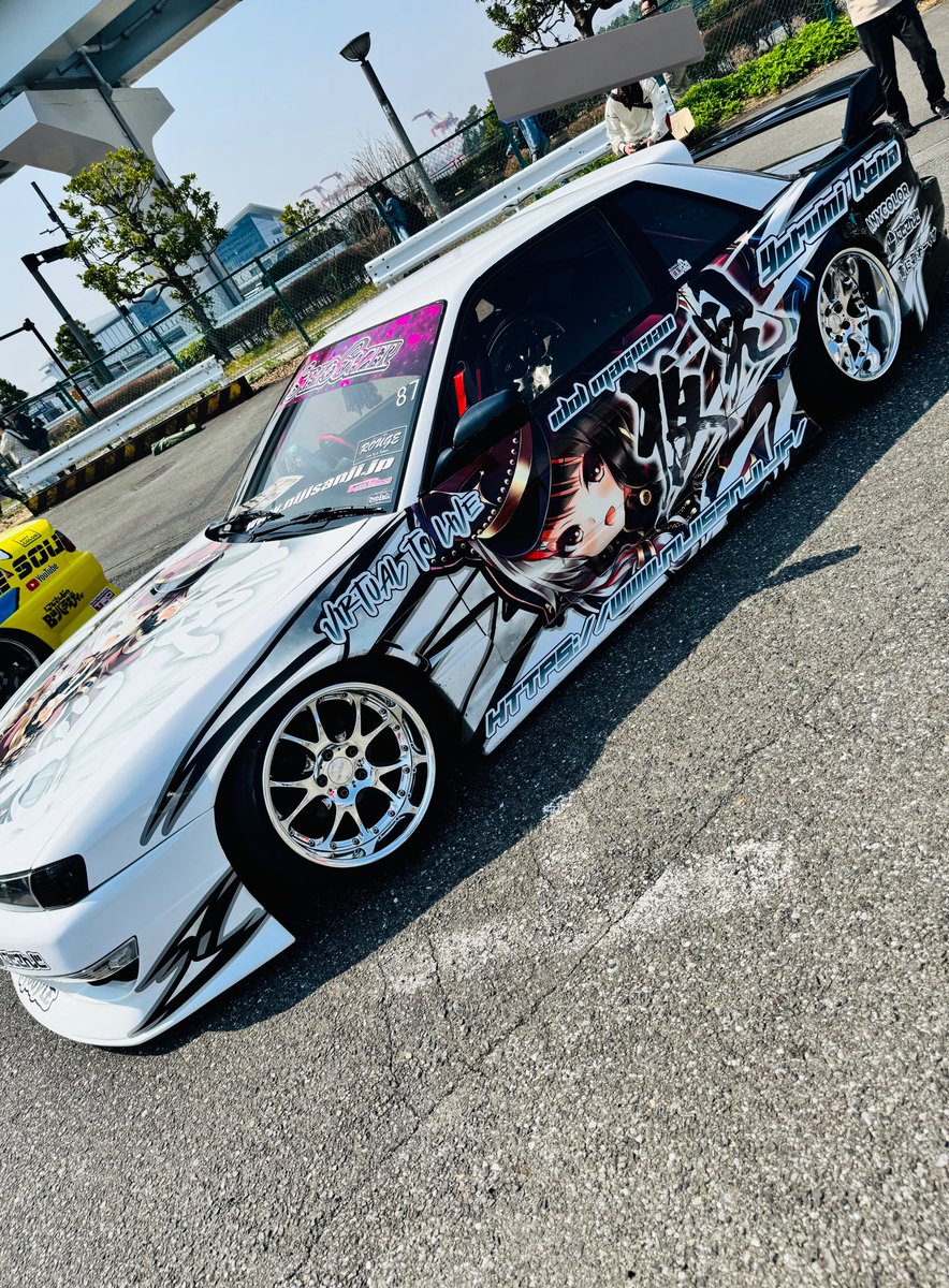joy_max_poko's tweet photo. 【#痛車天国2026SPRING】
ジョイネットアワード

🏆素敵デザイン賞 その②🏆

パックマンはランエボだったっけな。
オバケも追いつけないー！
外車のお尻(リア)が、クイっと上がってるの好き😆

おめでとうございます🏅
#痛車天国2026
#痛車天国 https://t.co/sRE1dT38xZ