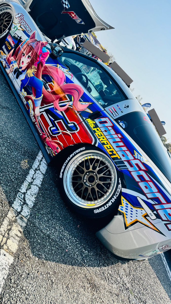 joy_max_poko's tweet photo. 【#痛車天国2026SPRING】
ジョイネットアワード

🏆素敵デザイン賞 その②🏆

パックマンはランエボだったっけな。
オバケも追いつけないー！
外車のお尻(リア)が、クイっと上がってるの好き😆

おめでとうございます🏅
#痛車天国2026
#痛車天国 https://t.co/sRE1dT38xZ