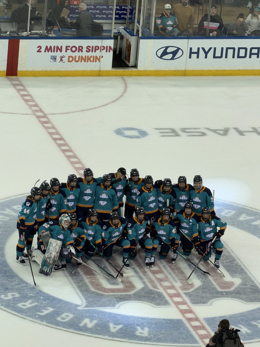 jasonheld's tweet photo. Great game, @PWHL_NewYork ! @TheGarden https://t.co/9K8NmjiY3x