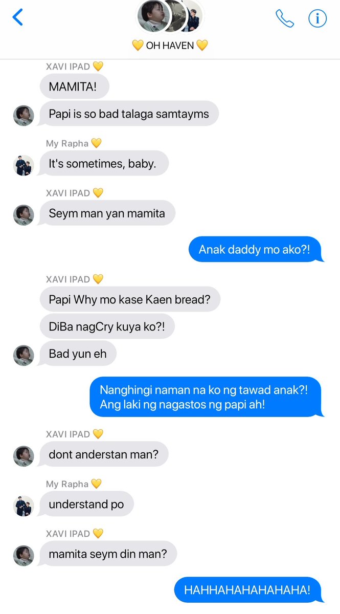 noneunnamankeum's tweet photo. Hottorney and gandara universe extra- one twt AU #SeChen
Just Xavi and his dynamics with mamita Rapha and Papi Sevi 💛
My Oh fam!
#XaviAdventures #Ohfam #XaviDiaries https://t.co/hBihAuKZfH