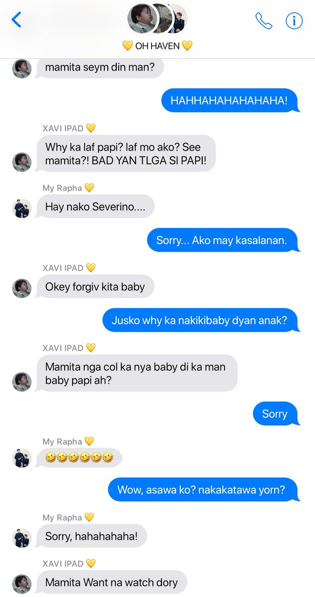 noneunnamankeum's tweet photo. Hottorney and gandara universe extra- one twt AU #SeChen
Just Xavi and his dynamics with mamita Rapha and Papi Sevi 💛
My Oh fam!
#XaviAdventures #Ohfam #XaviDiaries https://t.co/hBihAuKZfH