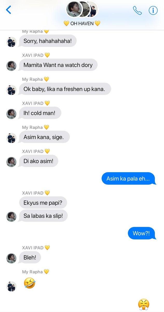 noneunnamankeum's tweet photo. Hottorney and gandara universe extra- one twt AU #SeChen
Just Xavi and his dynamics with mamita Rapha and Papi Sevi 💛
My Oh fam!
#XaviAdventures #Ohfam #XaviDiaries https://t.co/hBihAuKZfH
