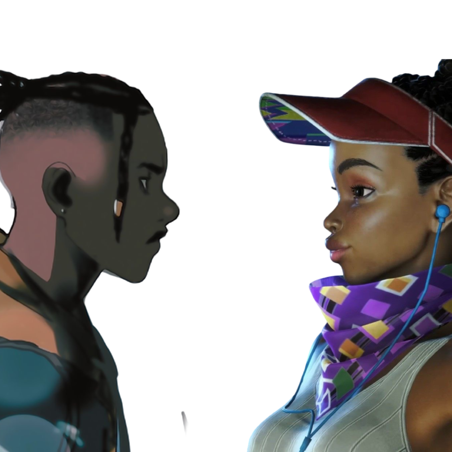 They’re having a staring contest, who you got? | #GraffitiSpark