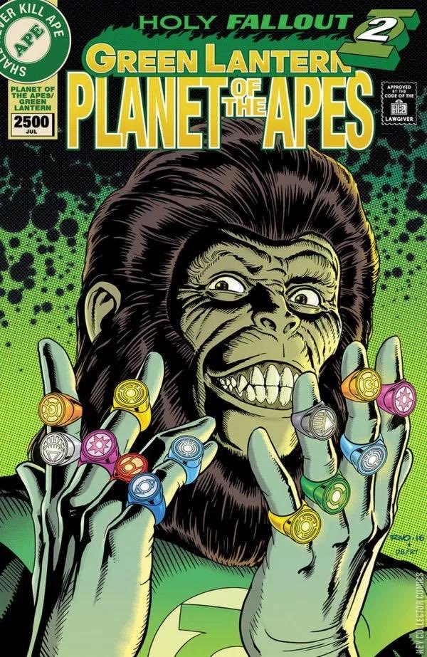 UNDERCOVERCOMI's tweet image. COMICS HOMAGE 🟢 GREEN LANTERN 49
#greenlantern #comicshomage #haljordan #greenlatern49 #santaclaus #noel #michaelJordan #planetofApes