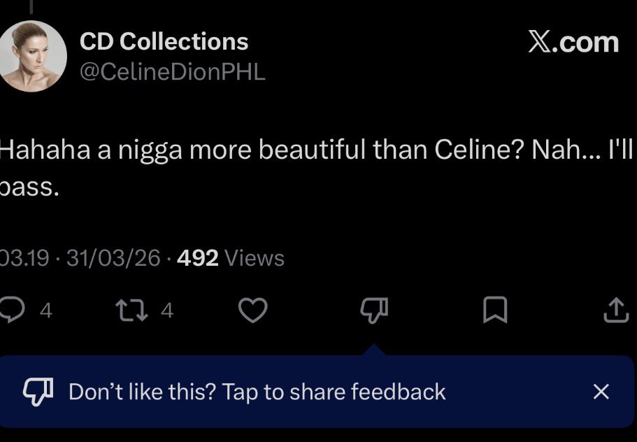 sunairysh's tweet image. Woohoo! Chop racist bjtch is thirsty for engagement .. keep the N word coming beibehh 🤣😆